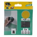 Miniatyrbild 1 av 2: WOLFCRAFT 5 Assorted självgripande SiC mesh-skivor - Diameter: 125 mm