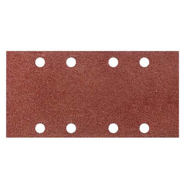 Velcro-sandpapper 93 x 185 mm, K60, 5 stycken, med hål