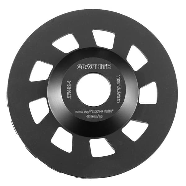 Diamant abrasivskiva 115 x 22,2 x 5 mm, segment C