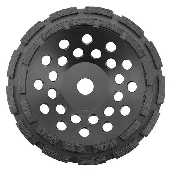 Diamant slipskiva - GRAPHITE - 125 mm - Dubbelt segment - Precision slipning - Mineraliska material