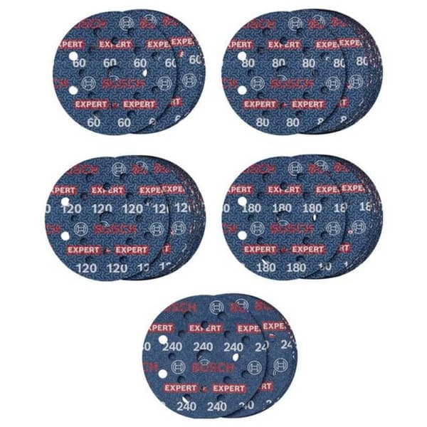 Bosch Tillbehör 2608902429 Set med slippapper Diameter 125 mm 1 st(s)