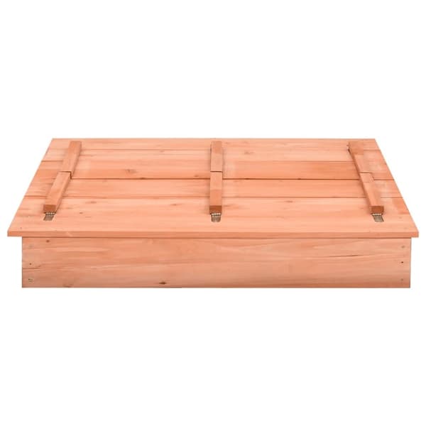 vidaXL Sandlåda furu 95x90x15 cm