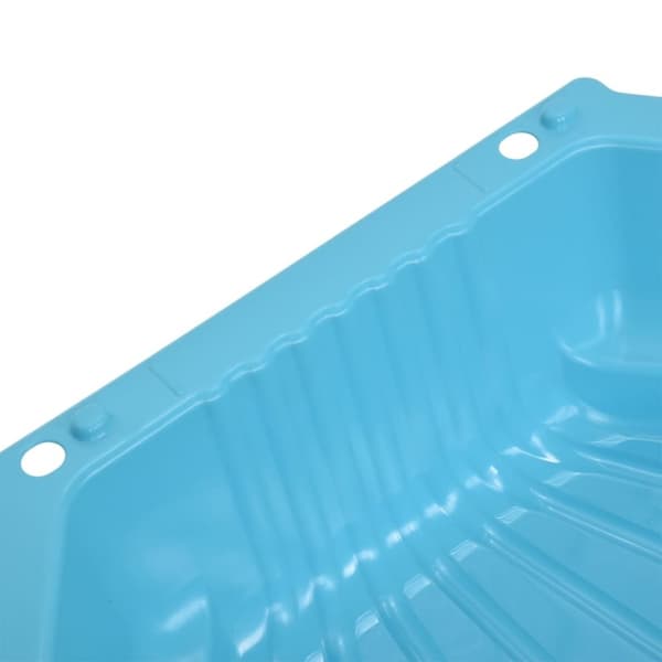 vidaXL Sandkasser 2 stk blå 77x87x21 cm plast