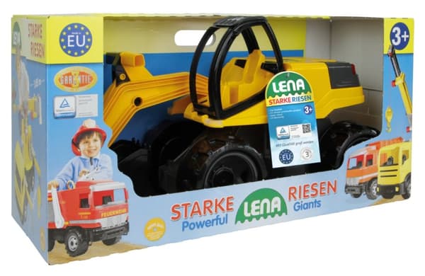 Lena Giant Grävlastare Svart/Gul, 63 cm