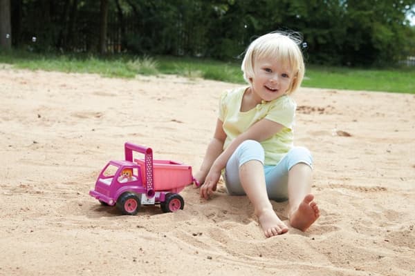 Prinsess Lastbil med flak, 27 cm