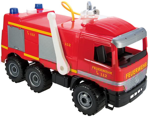 Mercedes-Benz stor Brandbil 64cm - Sprutar vatten
