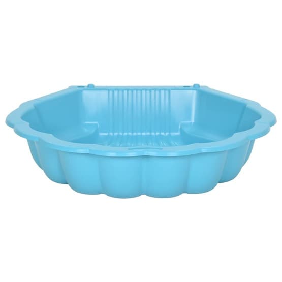 Sandlådor 2 St Blå 77X87X21 Cm Plast