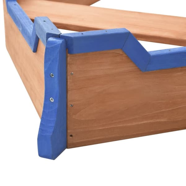sandkasse piratskib 190x94,5x101 cm fyrretræ