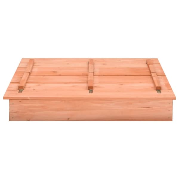 sandkasse 95x90x15 cm fyrretræ