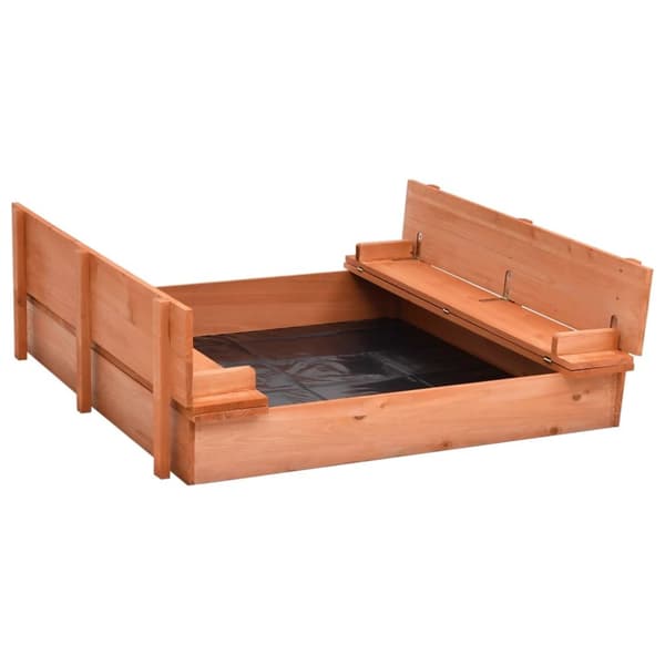sandkasse 95x90x15 cm fyrretræ