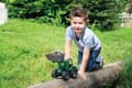 Miniatyrbild 5 av 8: Lena TRUXX2 Traktor med gummidäck