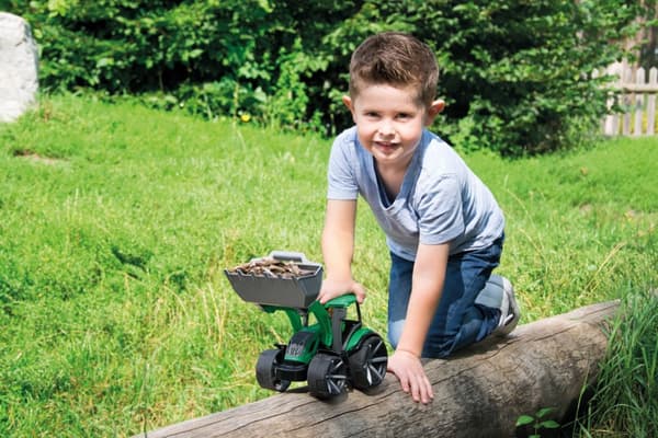 Lena TRUXX2 Traktor med gummidäck