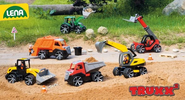 Lena TRUXX2 Traktor med gummidäck