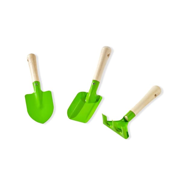 EXIT Aksent sand-, vand- og picnicbord (1 bænk) med parasol og haveredskaber