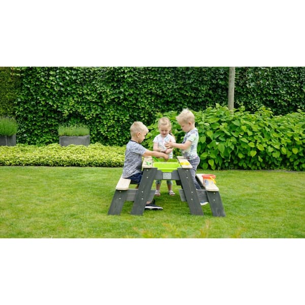 EXIT Aksent sand-, vand- og picnicbord (2 bænke)
