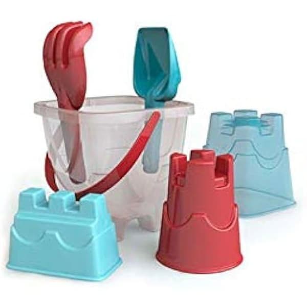 Slottshink - FÄRG BABY - Flerfärgad - 17 cm - Med spade och kratta - För barn från 3 år