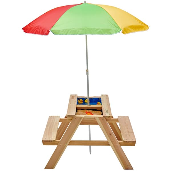 Plum Surfside Sand Water Picnic Bord med Paraply