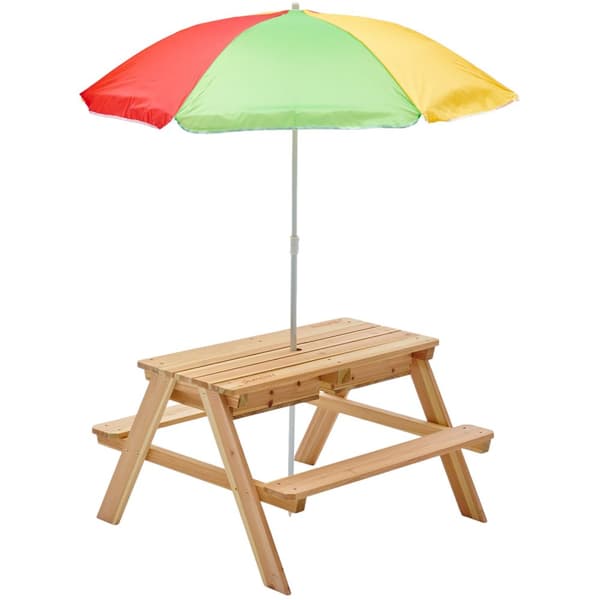Plum Surfside Sand Water Picnic Bord med Paraply
