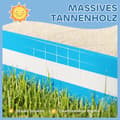 Miniatyrbillede 6 af 9: Sandkasse, 133x108 cm, Blå