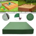 Miniatyrbillede 2 af 5: Lollanda vandtæt sandkassebetræk med snøre, Oxford stof, UV-beskyttelse, støvtæt, bærbar til have, pool, møbler