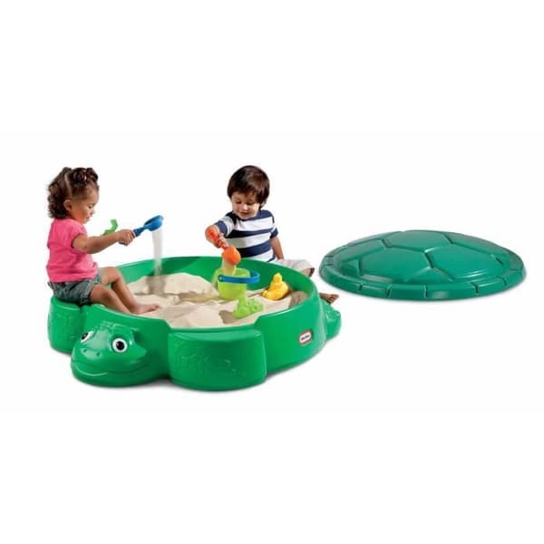 Sandlåda - Little Tikes - Sköldpadda - 107,95 x 95,89 x 25,4 cm - Från 12 månader - Utomhus