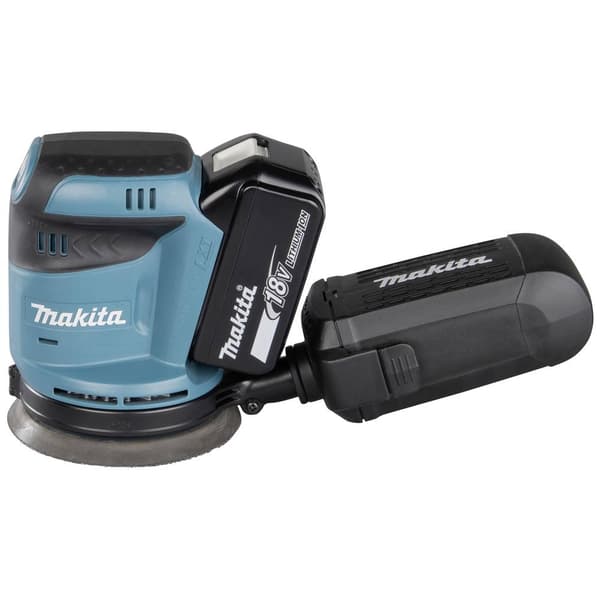 Makita DBO180Z Excenterslip Batteridriven exkl. batteri/laddare, Utan laddare 18 V Ø 125 mm