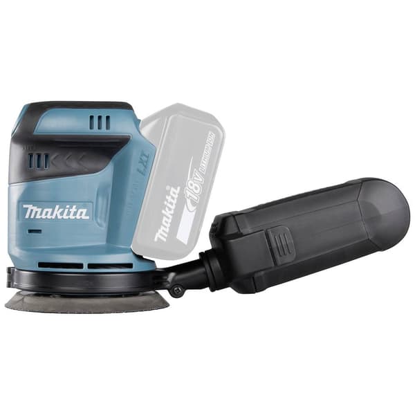 Makita DBO180Z Excenterslip Batteridriven exkl. batteri/laddare, Utan laddare 18 V Ø 125 mm