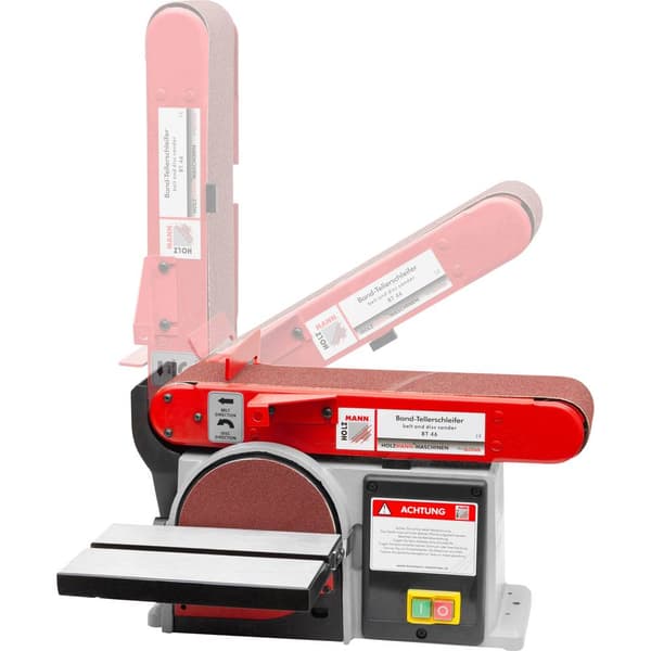 Holzmann Maschinen BT46_230V Band- och tallriksslip 250 W 150 mm