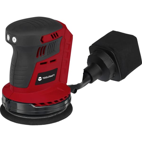 TOOLCRAFT ES-800 / TAWB-200 Batteridriven excenterslip Li-Ion exkl. batteri/laddare