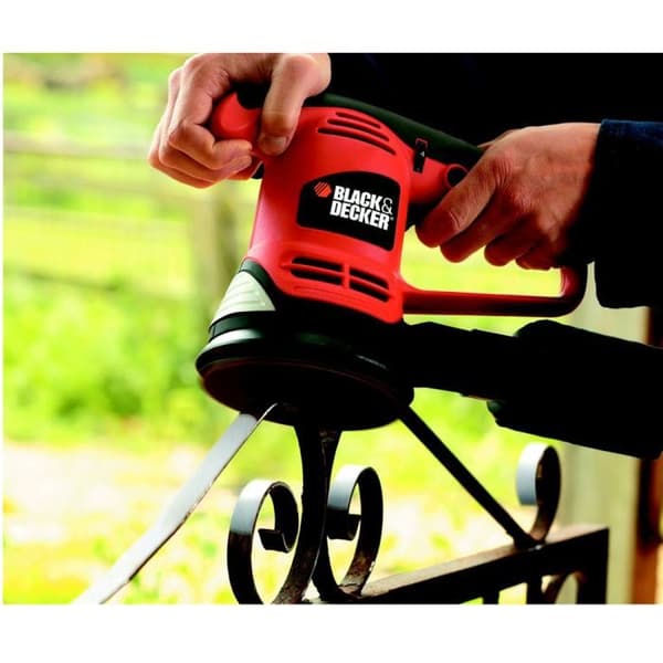 BLACK & DECKER Slumpmässig slipslip 125mm 480W