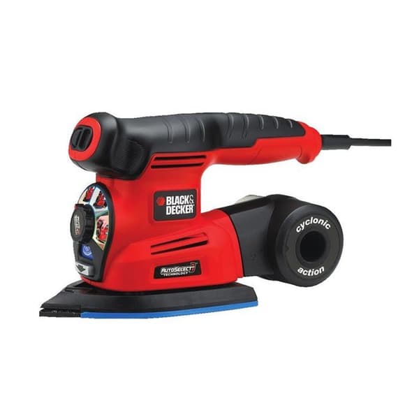 BLACK & DECKER KA280K - 4 i 1 multislipmaskin - 220 W - 230 V - Röd och svart