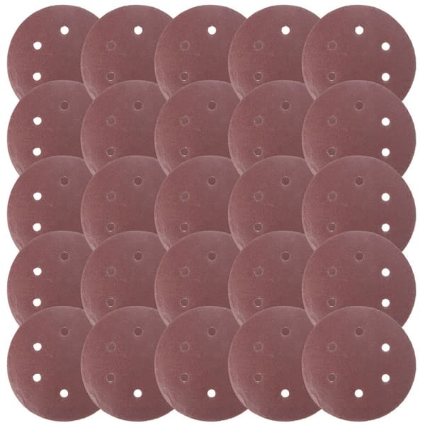 25 st 6'' slipskivor 40-240 korn orbital sandpapper slipmaskin slipark