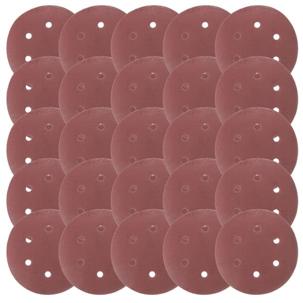 25 st 6'' slipskivor 40-240 korn orbital sandpapper slipmaskin slipark