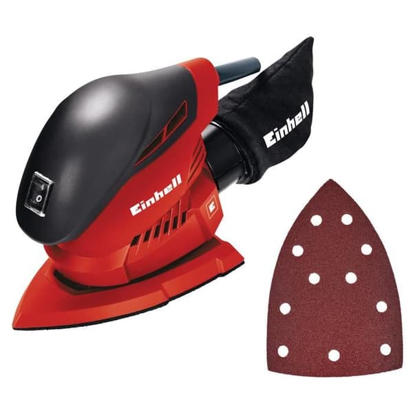 Delta EINHELL TH-OS 1016 slipmaskin - 100W - 24000 min-1 - Röd - Elektrisk