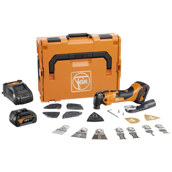 Fein Multimaster AMM 500 Plus Top 71293861000 Multiverktyg batteridriven inkl. 1x batteri, inkl. 2x batterier, inkl. la