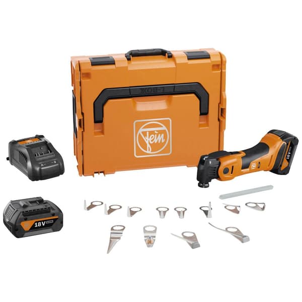 Fein AkkuMULTIMASTER AMM700 1.7 Q Autoglas AS 71293762000 Batteridrevet multifunktionsværktøj inkl. batteri, inkl. ekst