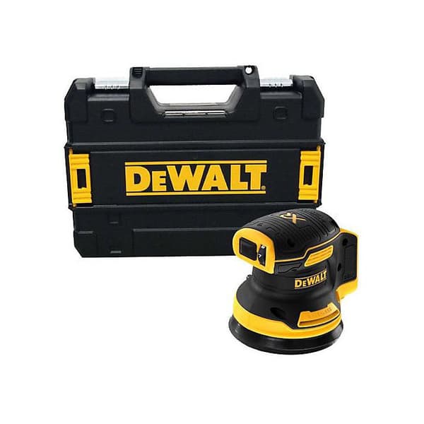 Excentrisk slipmaskin XR 18V 125 mm utan borst - DEWALT - utan batteri eller laddare - TSTAK-fodral - DCW210NT-XJ