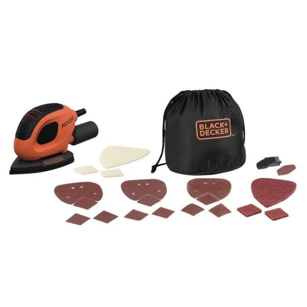 Detaljslipmaskin - BLACK + DECKER - BEW230BCA-QS - 55 W - Fjärransluten - Ø 130 mm