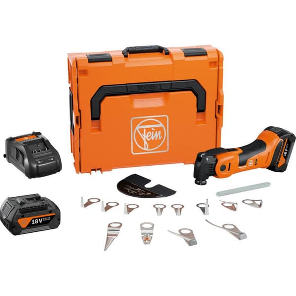 Fein Multimaster AMM 700 1.7 Q Autoglas AS 71293762000 Multiverktyg batteridriven inkl. 1x batteri, inkl. 2x batterier,