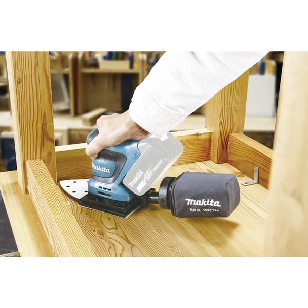 Makita DBO480Z Slipmaskin batteridriven exkl. batteri/laddare 18 V 102 x 112 mm
