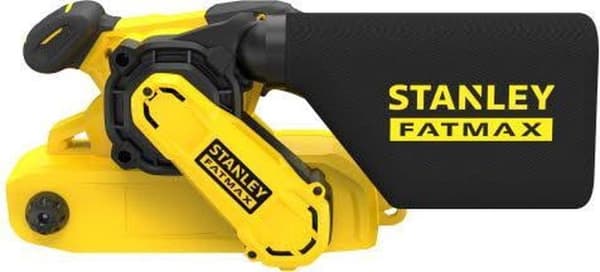 Stanley FMEW204K transportabel båndsliber Båndsliber 380 o/min Sort, Gul