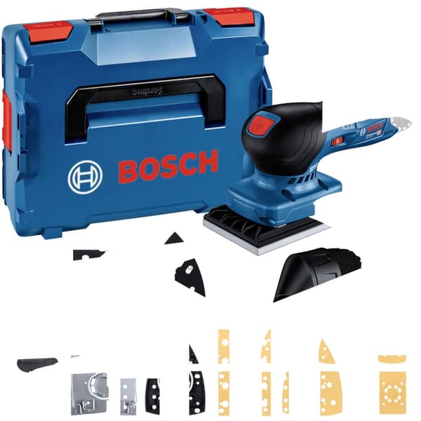 Bosch Professional GSS 12V-13 06019L0001 Slipmaskin batteridriven exkl. batteri/laddare, Utan laddare 12 V 80 x 130 mm,