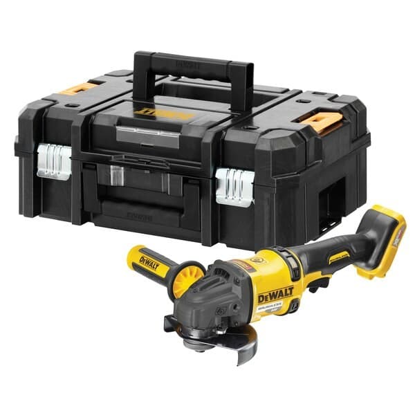 DeWALT DCG418NT-XJ bærbar slibemaskine Båndsliber Sort, Gul