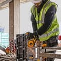 Miniatyrbillede 5 af 8: DeWALT DCG418NT-XJ bærbar slibemaskine Båndsliber Sort, Gul