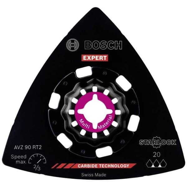 Slipmask - Bosch - 2608900045 - Carbide-RIFF - 1 styck - Hög hållfasthet