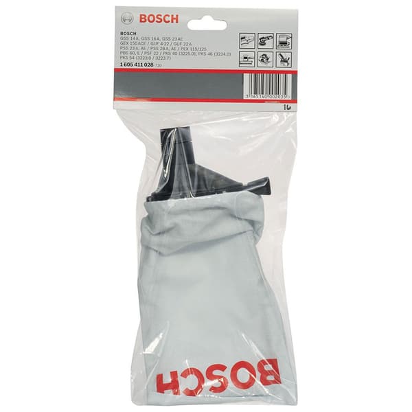 Bosch Professional Bärbar Slippåse Durchsichtig