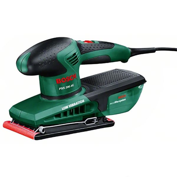 Bosch Professional Orbital Sander Pss 200 Ac Hopeinen