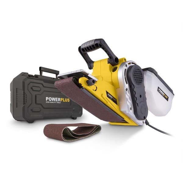 Powerplus Belt Sander Powx0460 950w Søvfarvet