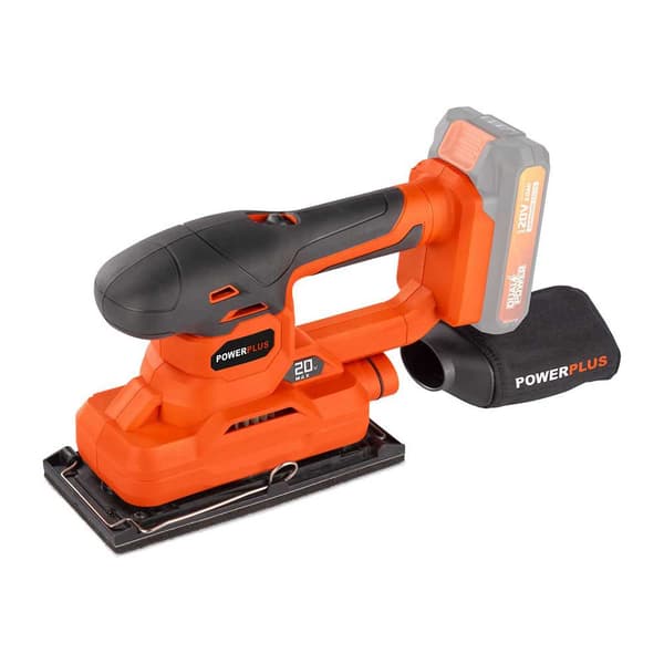 Powerplus Orbital Sander Powdp50300 20v Orange