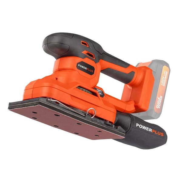 Powerplus Orbital Sander Powdp50300 20v Orange